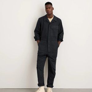 Alex Mill Field Jumpsuit in Chino, Large, Black